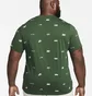 Футболка мужская Nike Club Allover Print T-Shirt Green FD1279-323
