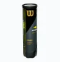 Тенісний м'яч Wilson Us Open 4-Ball Green WRT116200
