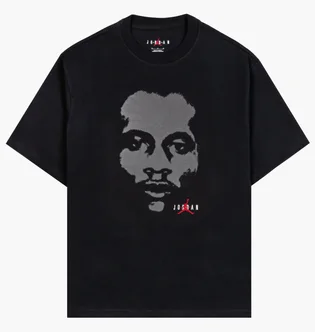 Футболка чоловіча Air Jordan Gel Reflective 1985 Black HV5091-045