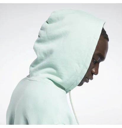 Худи мужское Reebok Cl Nd Hoodie Green H54452
