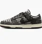 Кроссовки женские Nike Dunk Low Х Harris Tweed Black/White HQ5036-901