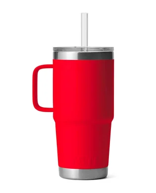 Термокружка Yeti Rambler Straw Mug 25Oz (739Ml) Red 70000003411