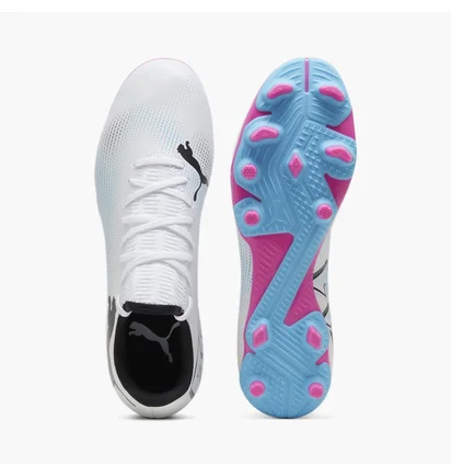 Бутси унісекс Puma Future 7 Play Fg/Ag White 107723-01