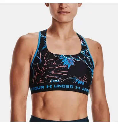 Топ женский Under Armour Crossback Mid Blue 1365766-422