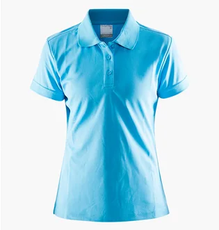 Поло женское Craft Pique Classic Light Blue 192467-1325