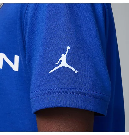 Спортивный костюм детский Air Jordan Baseline Blue/Black 85D676-U3C