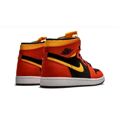 Кроссовки мужские Air Jordan 1 High Zoom Cmft Black/Orange CT0978-006
