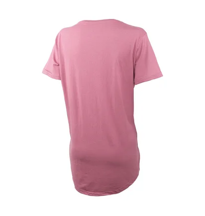 Футболка женская Jeep T-Shirt Oversize Striped Print Turn Pink O102611-P490