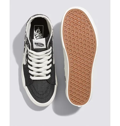 Кеды женские Vans Denim Mix Sk8-Hi Tapered Stackform Shoe Black VN0A5JMKBMA