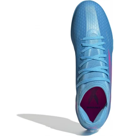 Футзалки унісекс Adidas Indoor Soccer Shoes X Speedflow.3 In Light Blue GW7489