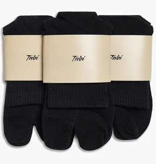 Носки Tabi Footwear (3 шт) Black 300-BLK-3