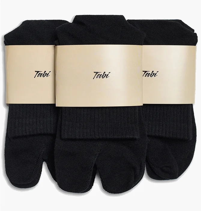 Носки Tabi Footwear (3 шт) Black 300-BLK-3