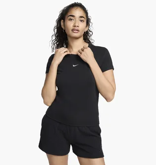 Футболка женская Nike W Nsw Nk Chll Knt Md Crp Black FV5508-010
