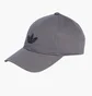 Кепка унисекс Adidas Adicolor Classic Trefoil Baseball Grey JV7388