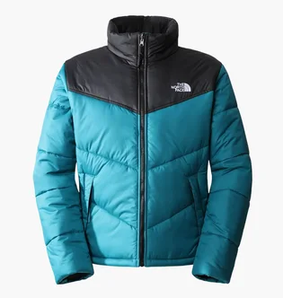 Куртка мужская The North Face Saikuru Turquoise/Black NF0A2VEZ2W9