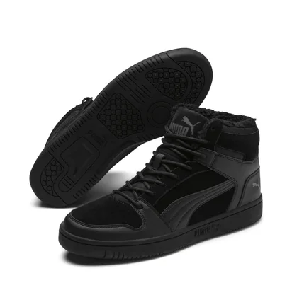 Кросівки чоловічі Puma Rebound Layup Sd Fur Black 369831-01