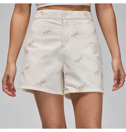 Шорты женские Air Jordan Wvn Aop Short Beige FN5689-133