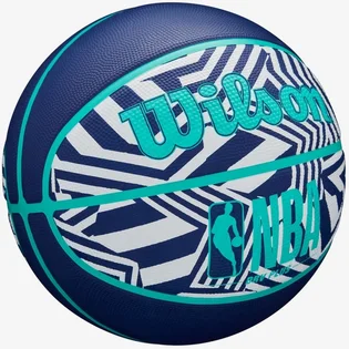 Баскетбольный мяч Wilson Nba Drv Plus Dazzle Camo Bskt Indigo Blue/Turquoise WZ3016102XB6