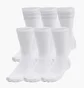 Носки Under Armour Essential 6Pk Crew Lg White 1387058-100