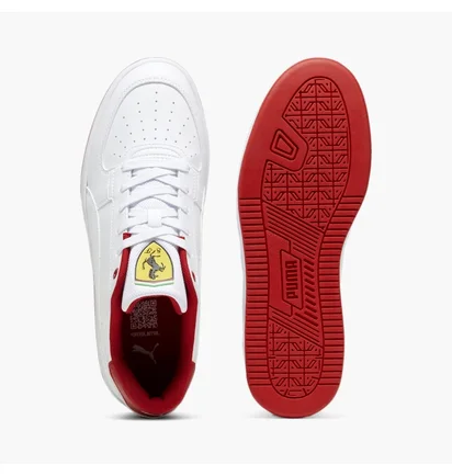 Кроссовки унисекс Puma Scuderia Ferrari Caven 2.0 White 308159-02