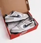 Кросівки чоловічі Nike Dunk Low Olive/White FD0661-100