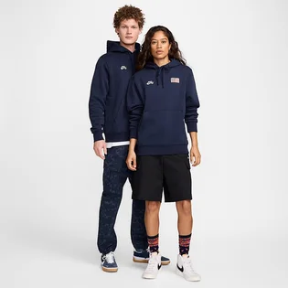 Худи унисекс Nike Sb Fleece Pullover Hoodie Blue FZ4102-451