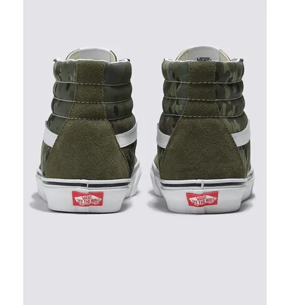 Кеди унісекс Vans Sk8-Hi Green/Camo VN0007NSBGK