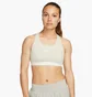 Топ женский Nike Swoosh High-Support Non-Padded Adjustable Sports Bra Beige DD0428-104