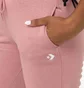 Штаны унисекс Converse Wordmark Fleece Pant Emb Pink 10024542-698