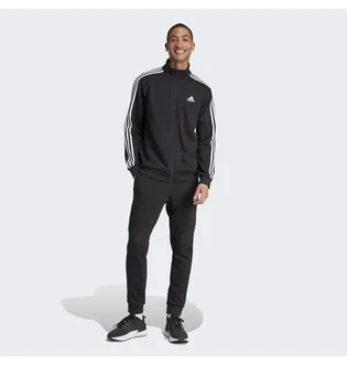 Спортивный костюм мужской Adidas Basic 3-Stripes Fleece Track Suit Black IJ6067