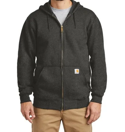 Толстовка мужская Carhartt Midweight Zip Hoodie Black TS0122-M