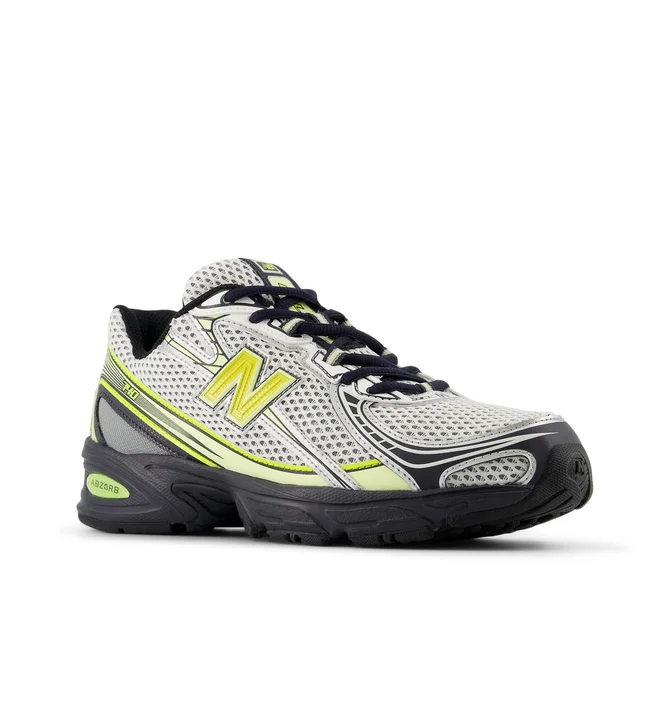 ᐉ Кросівки унісекс New Balance 740 Phantom Firefly Grey/Yellow