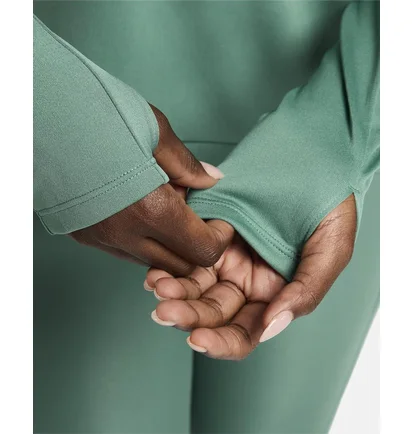 Кофта женская Nike 1/4 Dri-Fit Swoosh Green FN2636-361