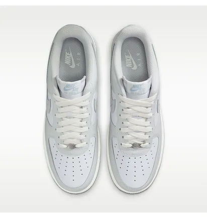 Кроссовки мужские Nike Air Force 1 07 MenS Shoes White/Grey IH4461-100