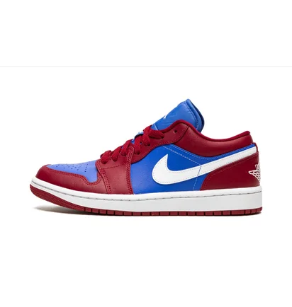 Кросівки жіночі Air Jordan Wmns 1 Low Red/Blue DC0774-604