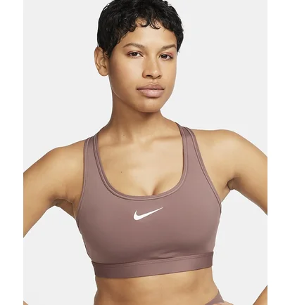 Топ женский Nike Swoosh Medium Support Violet DX6821-208