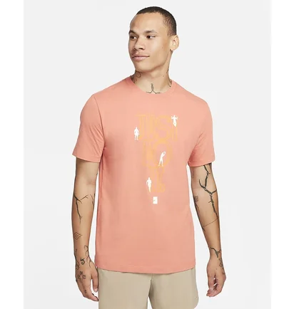Футболка чоловіча Nike T-Shirt Peach FQ3899-212