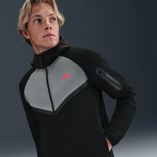 Толстовка чоловіча Nike Tech Fleece Black/Grey IH4302-010