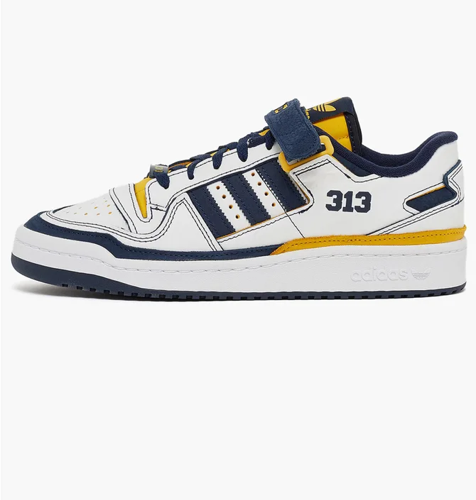 Кросівки чоловічі Adidas Forum 84 Low Sneaker White/Blue IF7987