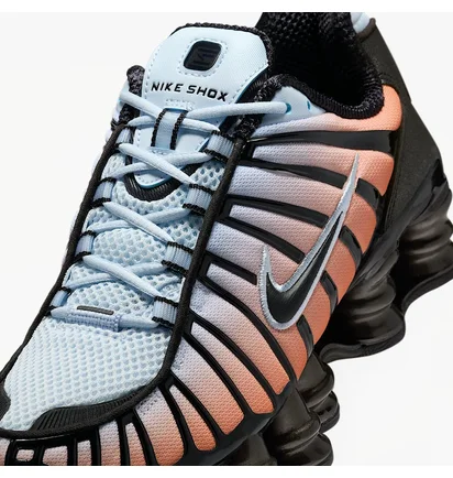 Кроссовки женские Nike Shox Tl Light Blue/Peach AR3566-401