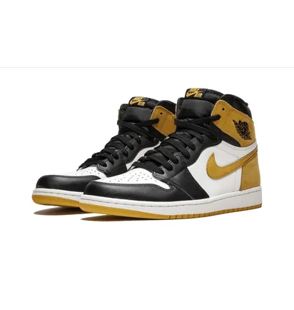Кроссовки мужские Air Jordan 1 Retro High Og Black/White 555088-109