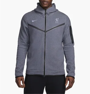 Толстовка чоловіча Nike Hooded Sweatshirt Lfc Mnsw Tchflc Hoodie Fzwr 3R Blue FQ8015-015