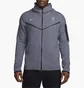 Толстовка мужская Nike Hooded Sweatshirt Lfc Mnsw Tchflc Hoodie Fzwr 3R Blue FQ8015-015
