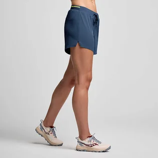 Шорти жіночі Saucony Peregrine 4 Short Blue SAW800481-NV
