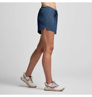 Шорты женские Saucony Peregrine 4 Short Blue SAW800481-NV