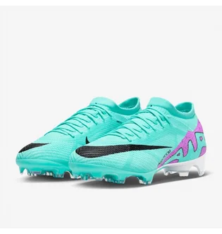 Бутсы унисекс Nike Air Zoom Mercurial Vapor Xv Pro Fg Light Blue/Pink DJ5603-300