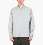 Рубашка унисекс Liberaiders Poplin Longsleeve Shirt Grey 711042201