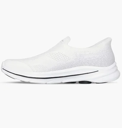 Слипоны унисекс Skechers Go Walk 8 Nova White 125926-WBK
