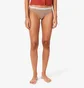 Трусики женские Lacoste Stretch Cotton String Briefs (3 шт) Beige/Brown 8F1341I87