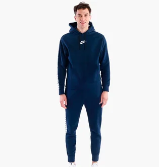 Спортивный костюм мужской Nike Essential Hooded Tracksuit Blue Dm6838-411